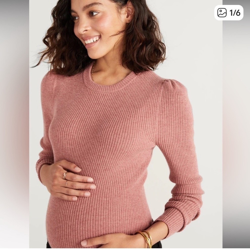 Hatch Giaga Sweater in Rose